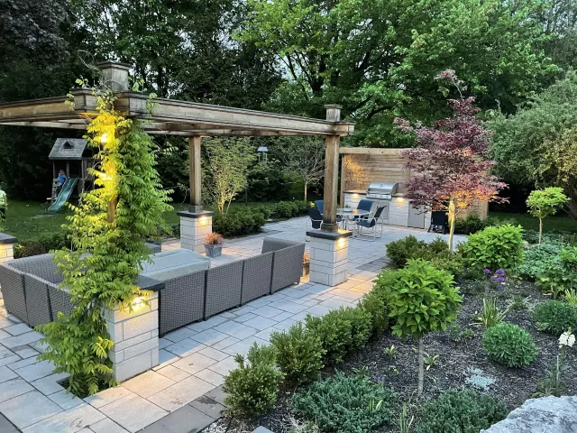 Patio Ideas Hardscape Contractors in Huntsville AL, Use for Stunning Yards Hardscaping elements